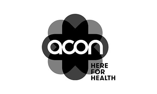 ACON black & white logo